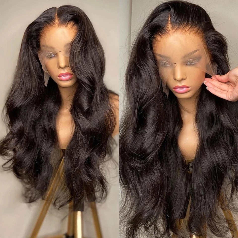 Bling Body Wave Full frontal HUMAN HAIR Wig