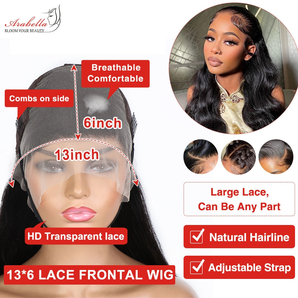 Full frontal Body Wave Wig