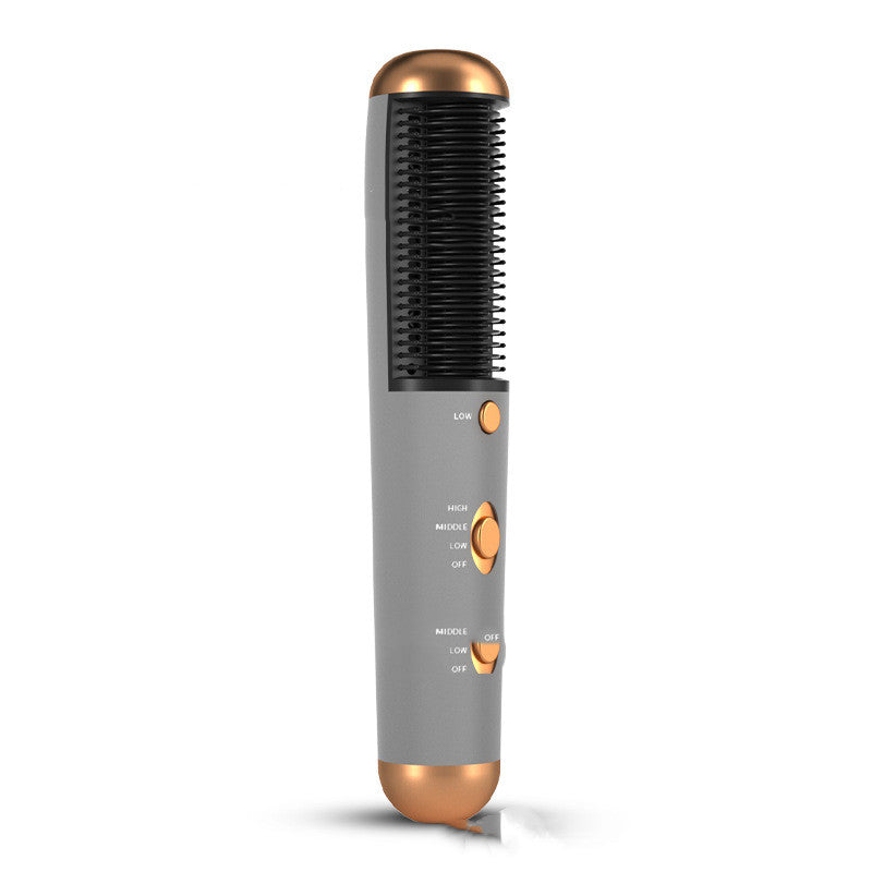 Multifunctional Two-In-One Dual-Use Straightening Comb And Hair Dryer