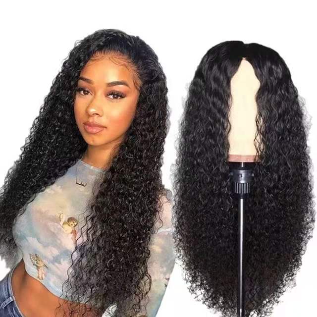 Lace Front Fiber Long Curly Hair Wig
