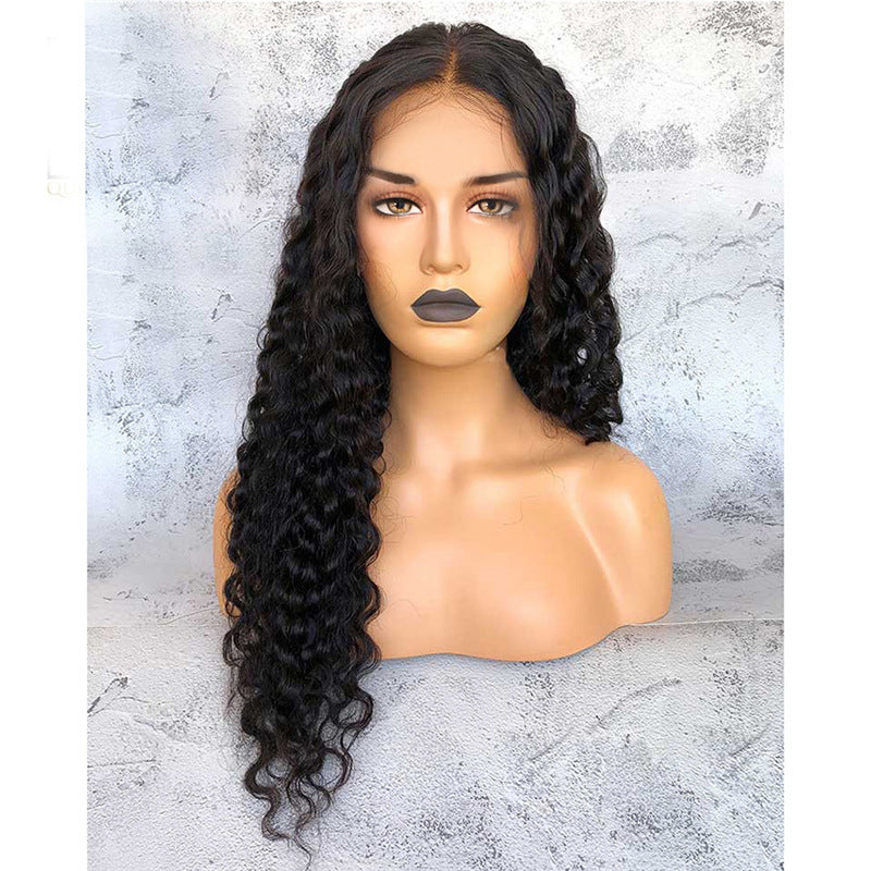 Ringlet Curled lace front wig