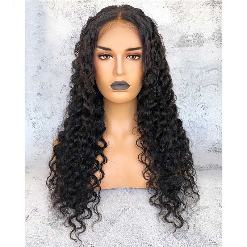 Ringlet Curled lace front wig