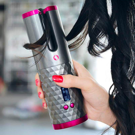 Automatic Wireless Charging Curling Iron