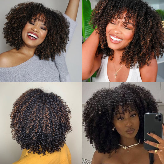 Afro Kinky Curly Hair Wigs