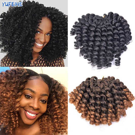 Trish Jamaican Bounce Curl Crochet Hair